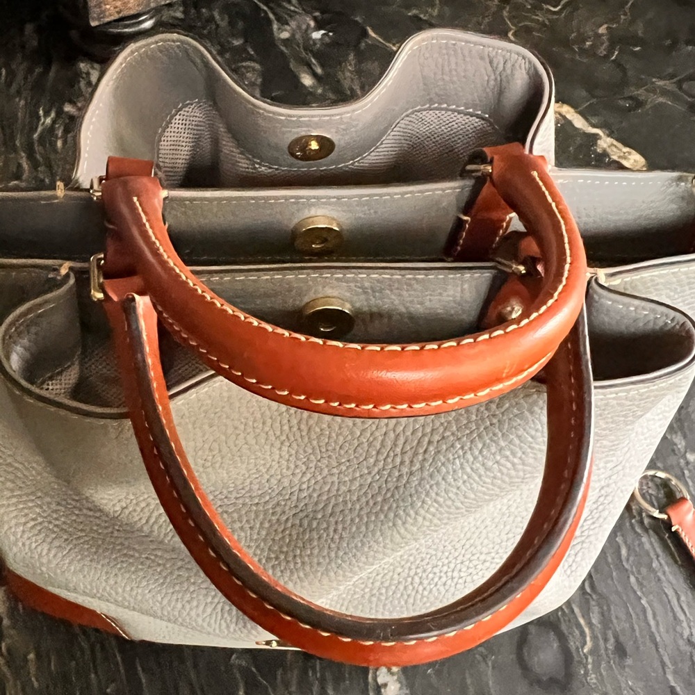 Dooney & Bourke Pebbled Leather Brenna Satchel - NEW - Picture 14 of 15